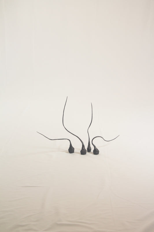Sculptures・オブジェ タイトル おたまじゃくしの家族
